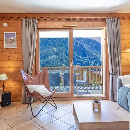 Casa de Férias Quillis - Vue Montagne, & Terrasse La Plagne
